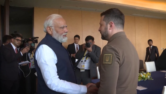 जेलेन्स्कीलाई भेटेर मोदीले भने- तपाईं र युक्रेनी जनताको पीडा बुझेको छु